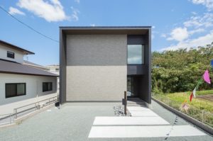 デザインの良いキューブ型住宅「T-BOX」 | 熊本の分譲地・一戸建て